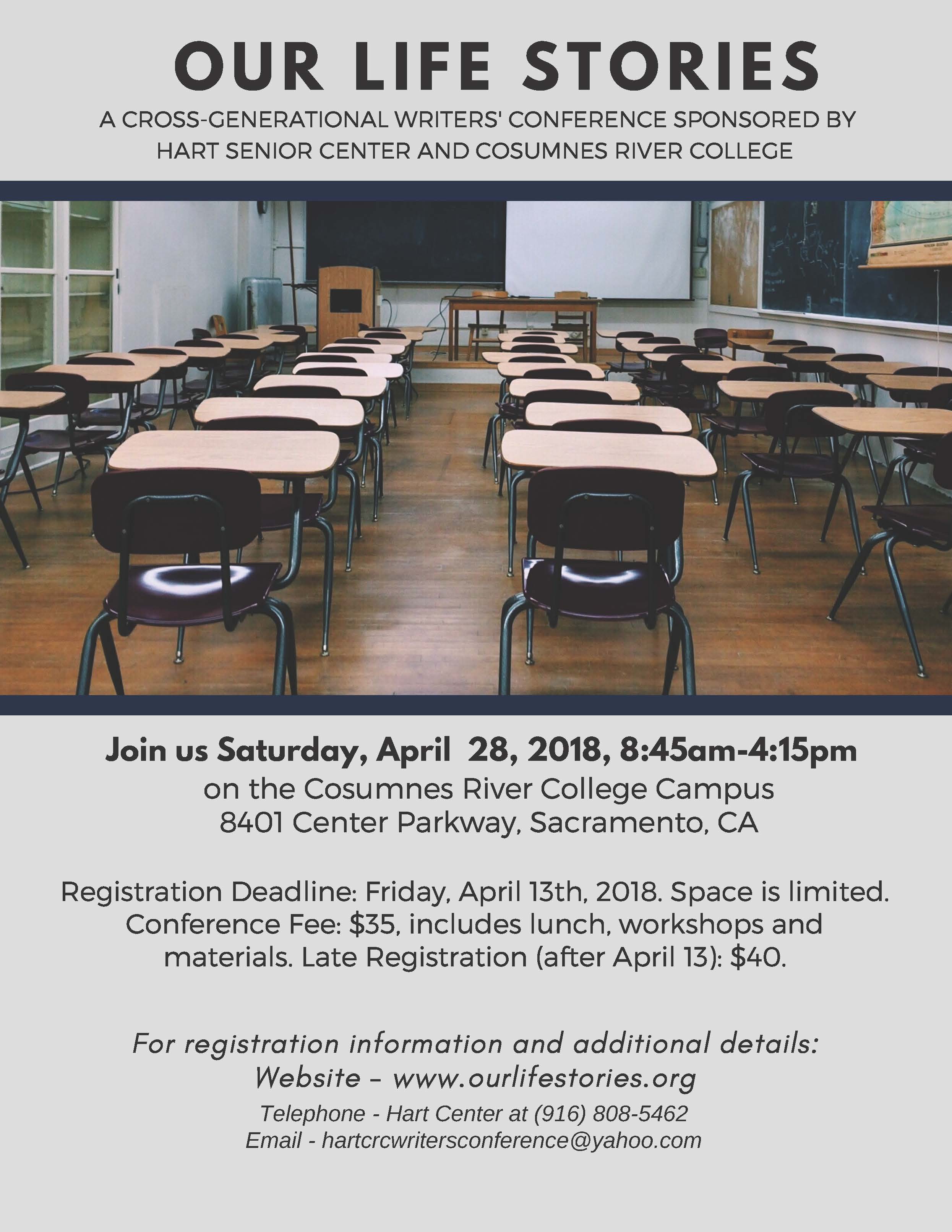 OLS Writers' Conference 2018 Flyer